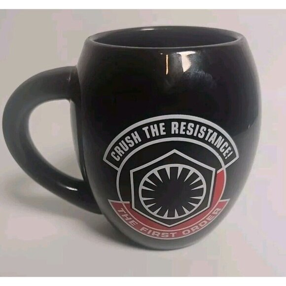 Star Wars "Crush The Resistance" Mug "The First Order" Coffee Cup Pair (2) - Picture 9 of 10